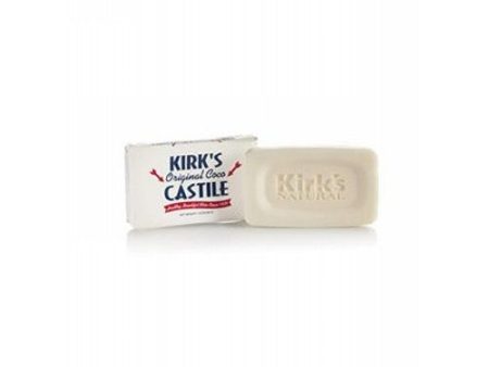 Castile Bar Soap Travel Size Original 1.13 oz By Kirk s Natural Products For Discount