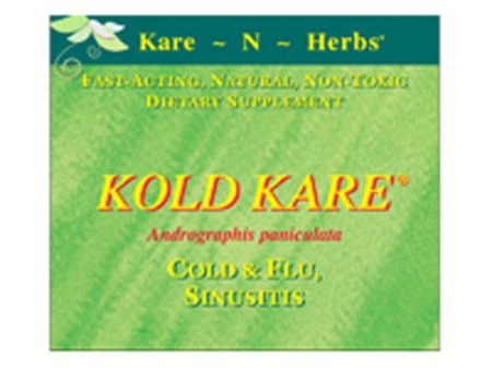 Kold Kare 40 Tablets By Kare-n-Herbs For Sale