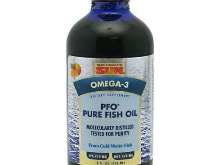 Pfo (Pure Fish Oil) 8 oz By Health From The Sun For Discount