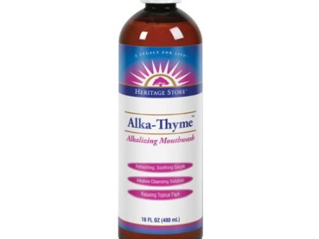 Alka-Thyme Mouthwash 16 Fl Oz By Heritage Store Online