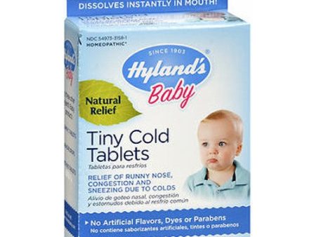 Baby Tiny Cold Tablets 125 TABS By Hylands Online now