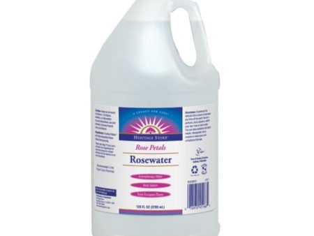 Rosewater 1 GALLON By Heritage Store Online now