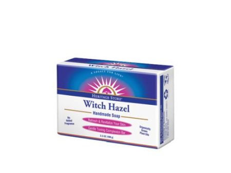 Witch Hazel Bar Soap 3.5 oz By Heritage Store Supply