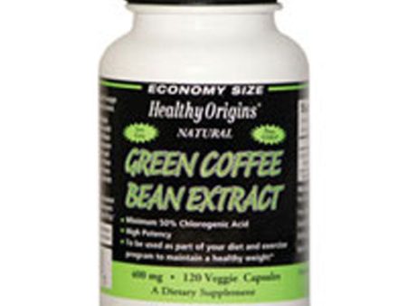 Green Coffee Bean Extract 120 Veg Caps By Healthy Origins For Cheap