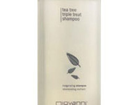 Shampoo Tea Tree Triple Treat 8.5 oz By Giovanni Cosmetics Discount