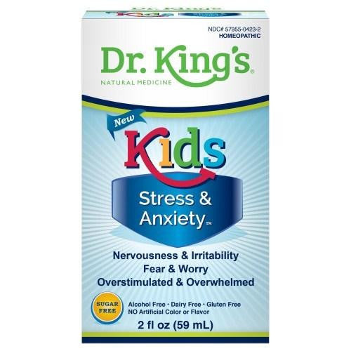 Kids Anxiety & Stress Relief 2 Oz By King Bio Natural Medicines Online Sale