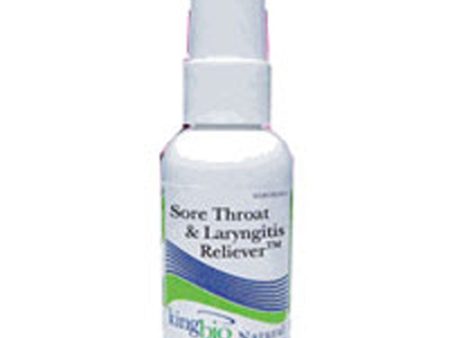 Sore Throat & Laryngitis Relief 2OZ By King Bio Natural Medicines Sale