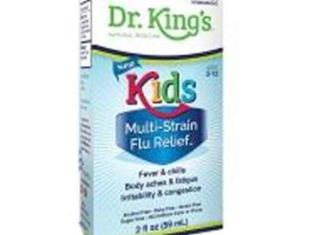 Multi-Strain Flu Relief for Kids 2 oz By King Bio Natural Medicines Fashion