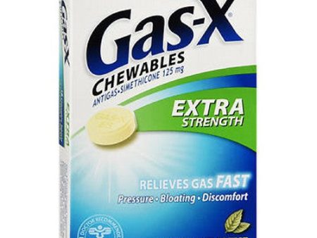 Gas-X Chewable Tablets Extra Strength Peppermint 18 tabs By Gas-X For Discount