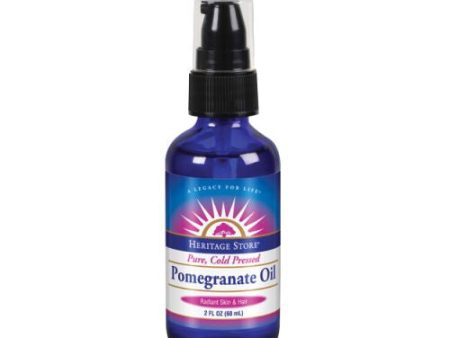 Pomegranate Seed Oil 2 oz By Heritage Store For Discount