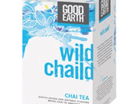 Wild Chaild Chai Tea 18 Bags By Good Earth Teas Online