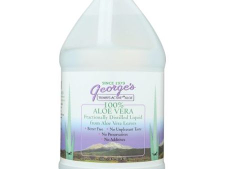 Aloe Vera Liquid 128 Oz By George s Aloe Vera Fashion