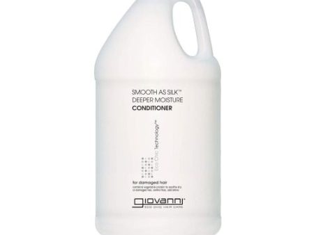 Smooth as Silk Conditioner 128 oz By Giovanni Cosmetics Sale