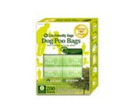 Eco Friendly Green Bone Dispenser Refill Bags 200 Count By Green N Pack Fashion