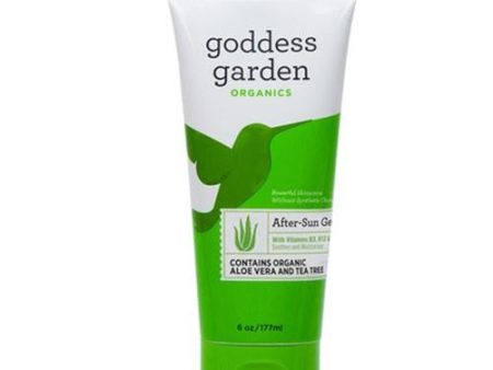 After-Sun Gel with Aloe Vera Tube 6 oz By Goddess Garden Online