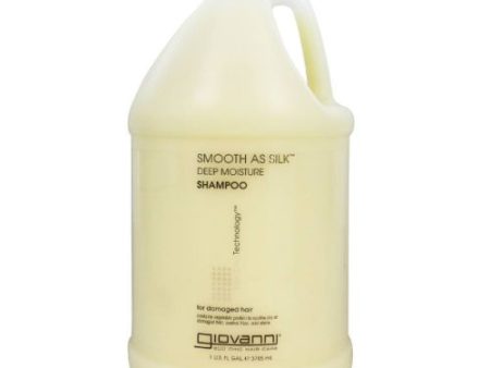 Smooth as silk shampoo 128 oz By Giovanni Cosmetics For Cheap