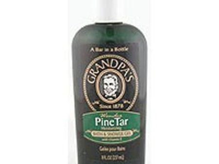 Pine Tar Bath & Shower Gel 8 oz By Grandpa s Brands Company Online now