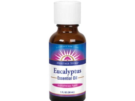 Eucalyptus Essential Oil 1 OZ By Heritage Store Supply