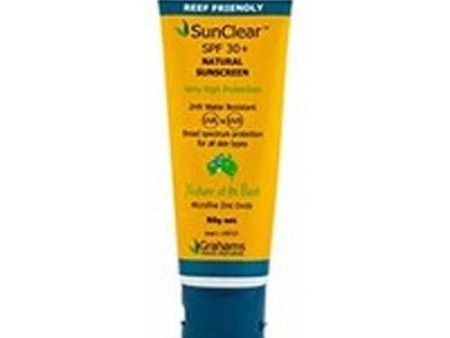 SunClear Natural Sunscreen SPF30 1.76 fl oz By Grahams Natural Alternatives Online