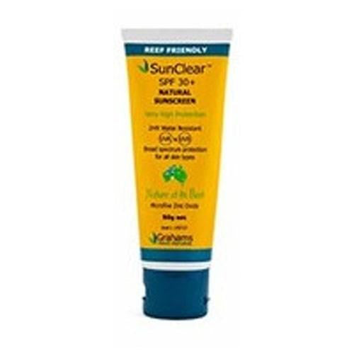 SunClear Natural Sunscreen SPF30 1.76 fl oz By Grahams Natural Alternatives Online