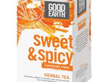 Sweet and Spicy Caffeine Free Herbal Tea 18 Tea Bags By Good Earth Teas Cheap