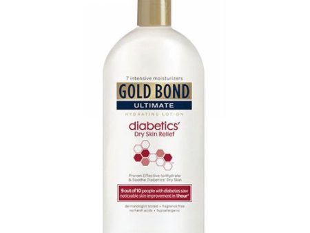 Gold Bond Ultimate Diabetic Dry Skin Relief Lotion Fragrance Free 13 oz By Gold Bond Ultimate Online now