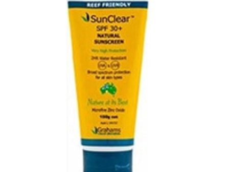 SunClear Natural Sunscreen SPF30 5.29 oz By Grahams Natural Alternatives Supply