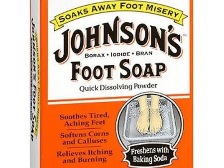 Johnsons Foot Soap Powder 4 each By Grecian Fashion