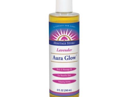 Aura Glow Lavender Scent 8 oz By Heritage Store For Cheap