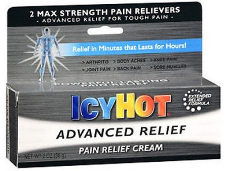 Icy Hot Advanced Relief Pain Cream 2 oz By Icy Hot Online Hot Sale