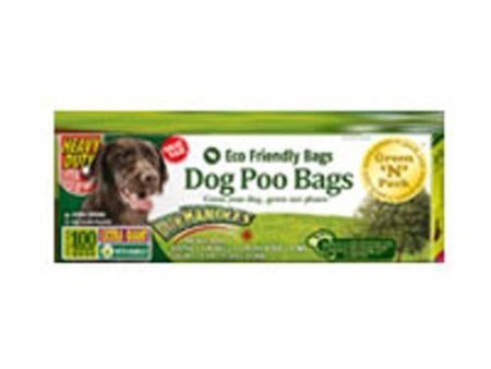 Eco Friendly Bags Dog Poo Bags Handle Ties Extra Giant 100 Count By Green N Pack Online Hot Sale