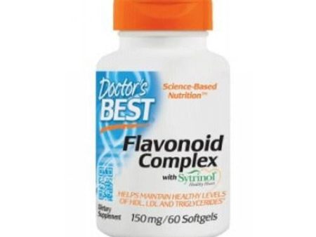 Flavonoid Complex with Sytrinol 60 Softgels By Doctors Best on Sale