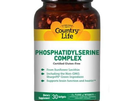 Phosphatidyl Serine Complex Neuro Ps 30 Softgel By Country Life Cheap