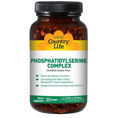 Phosphatidyl Serine Complex Neuro Ps 30 Softgel By Country Life Cheap