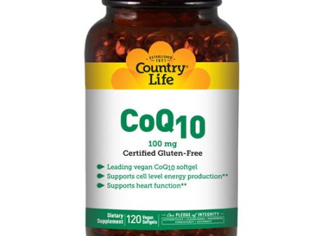 CoQ10 120 softgels By Country Life Online Hot Sale