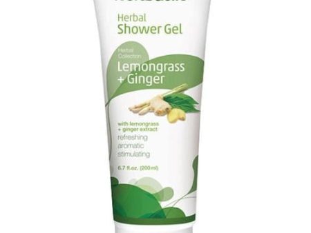 Herbal Collection Shower Gel Lemongrass & Ginger 6.7 oz By Herbacin Online Sale