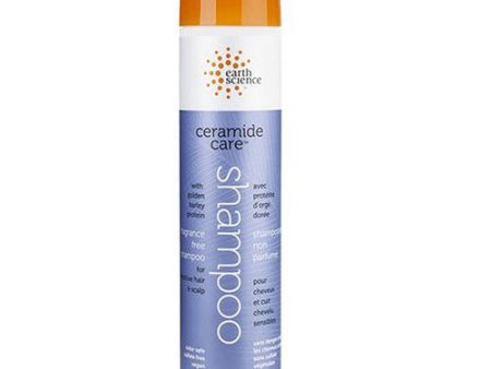 Ceramide Care Fragrance Free Shampoo 10 OZ By Earth Science For Discount