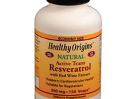 Natural Resveratrol 150 Veg Caps By Healthy Origins Fashion