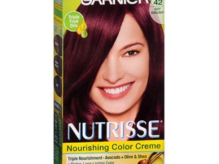 Garnier Nutrisse Nourishing Haircolor CrFme Deep Burgundy Black Cherry 1 Each By Garnier Fructis Sale