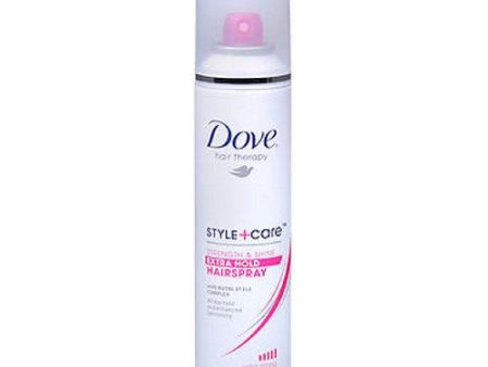 Dove Style Plus Care Strength And Shine Extra Hold Aerosol Hairspray 7 oz By Dove For Discount