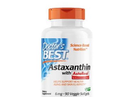 Astaxanthin 90 Softgels By Doctors Best Supply