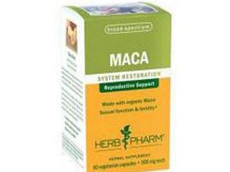 Maca Capsules 60 Caps By Herb Pharm Hot on Sale