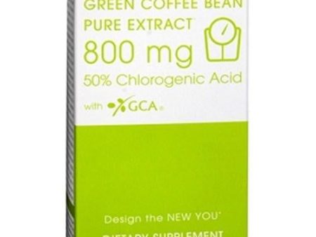 Green Coffee Bean Pure Extract 60 vcaps By Creative Bioscience Online