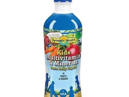 Kids Multivitamins & Minerals 32 OZ By Dynamic Health Laboratories For Cheap