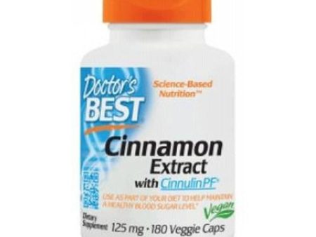 Best Cinnamon Extract 180 Veg Caps By Doctors Best Online Hot Sale