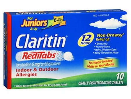 Claritin Allergy Pediatric 12 Hr Reditabs 10 tabs By Claritin Supply