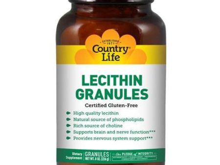 Lecithin Granules 16 oz By Country Life For Discount