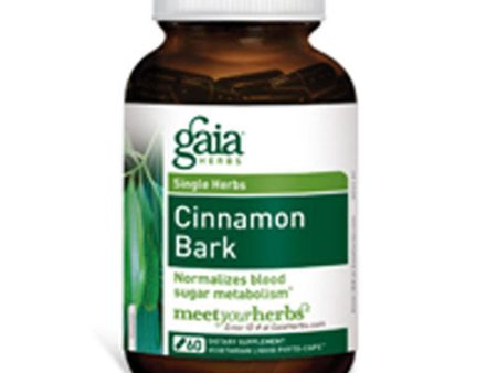 Cinnamon Bark 60 caps By Gaia Herbs For Cheap