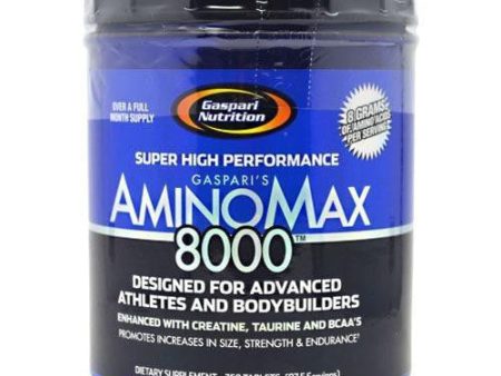 Amino Max 8000 350 Tabs By Gaspari Nutrition For Sale