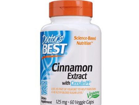 Cinnamon Extract Cinnulin PF 60 Veggie Caps  By Doctors Best Sale